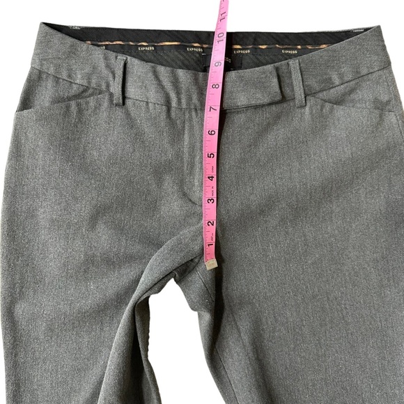 Express Editor Wide Leg Trouser Business Wear Pant Suit in Grey Size:‎ 6 - Picture 5 of 9